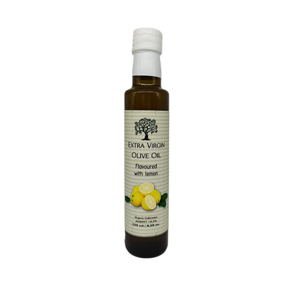 EVOO BOTTLE WITH LEMON