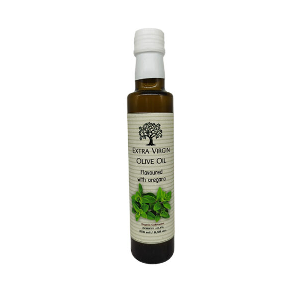 EVOO BOTTLE WITH OREGANO