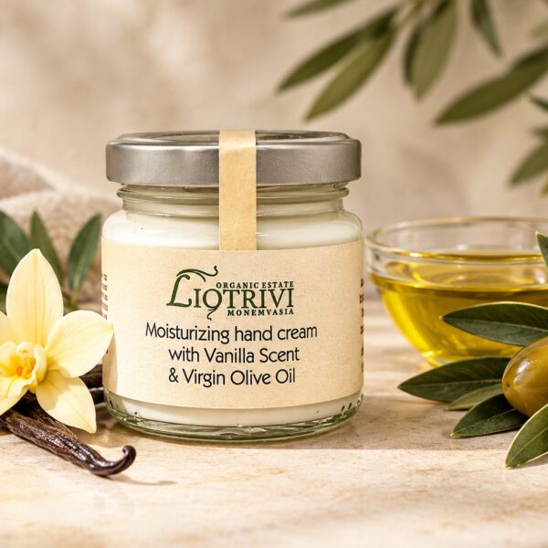 Moisturizing and Protective Hand Cream with Vanilla Scent